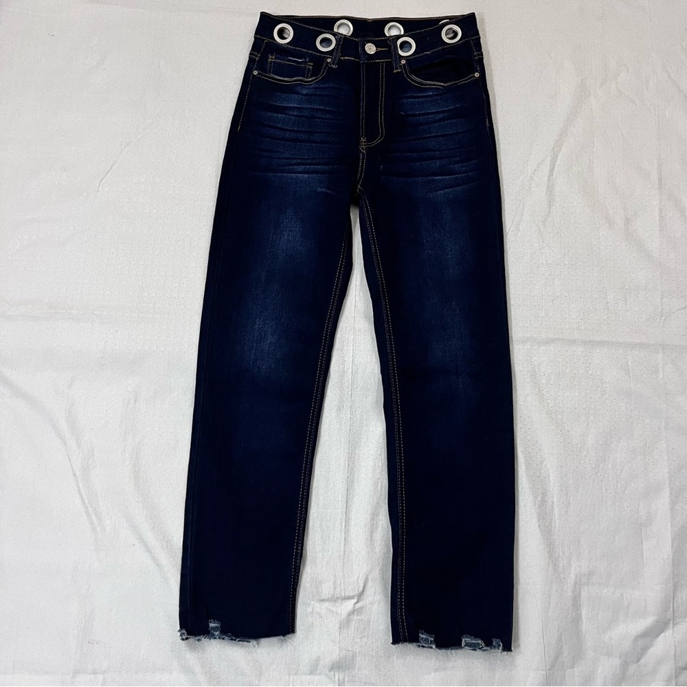 Indigo Rein ladies High Rise Dark Jeans size 9